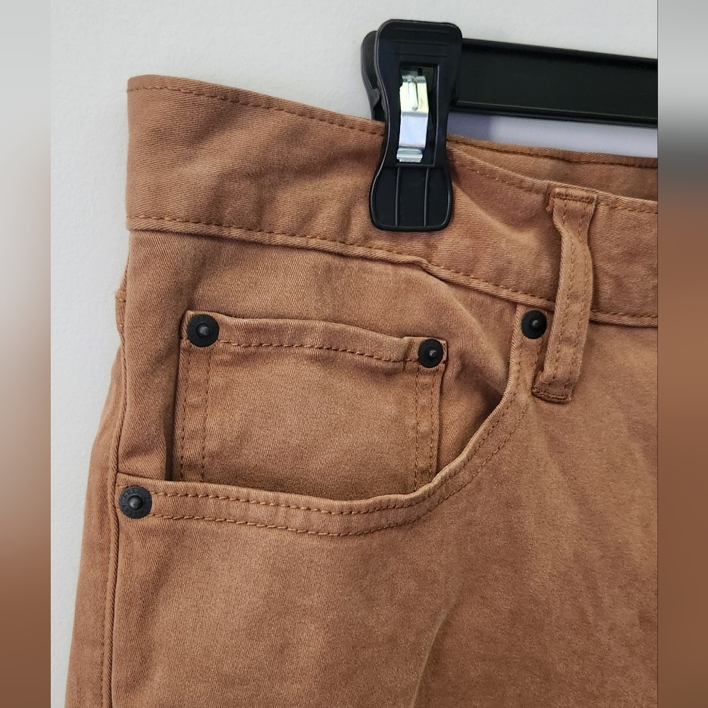 👖 Men’s Brown Straight-Leg Jeans – Size 36x30, Free Assembly, 5-Pocket Style - Picture 2 of 14